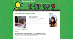 Desktop Screenshot of drbethtesting.com